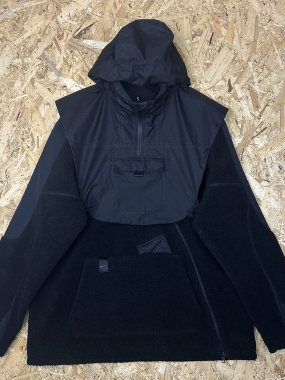 Nike Fleece Jacket MMW Mathew M Williams Polar Utility NRG SE Black XL